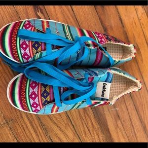 Brand new Inkkas tennis shoes! Very colorful!